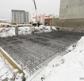 Ход строительства дома 3Е в ЖК Новобережье -