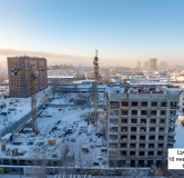 Ход строительства дома 1 в ЖК Citatum -