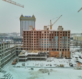 Ход строительства дома 1.2 (19Б) в ЖК Меридиан -