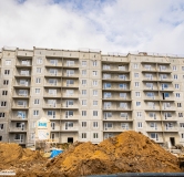 Ход строительства дома 12 в ЖК Медовый -