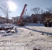 Ход строительства дома 1 в ЖК Матрица -
