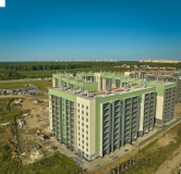 Ход строительства дома 4.2 в ЖК Шишкин -