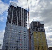 Ход строительства дома 16 в ЖК Progress Встречный -