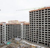 Ход строительства дома № 1 (ГП-5.1) в ЖК Уездные кварталы -