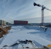 Ход строительства дома 4.3 в ЖК Золотая рыбка -