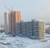 Ход строительства дома 5, 1 этап (ГП-20) в Микрорайон Комсомольский -