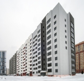 Ход строительства дома 1 в ЖК Огни -