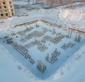 Ход строительства дома 8.1 в ЖК Остров на Норильской -