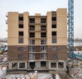 Ход строительства дома № 2, корпус 1 в ЖК Биография -