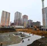 Ход строительства дома 8 в ЖК Космос -