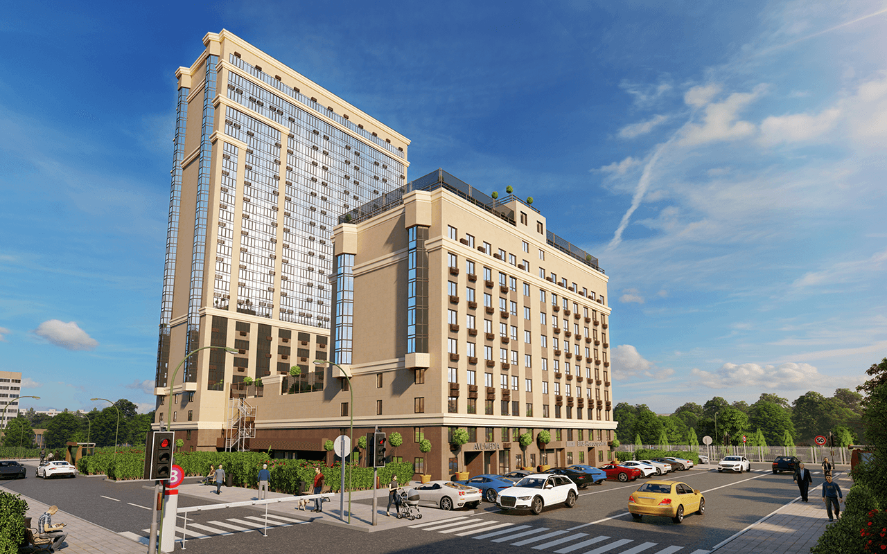 Утвержден дизайн-проект входных групп ЖК «Ренессанс»