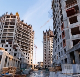 Ход строительства дома 1 в ЖК Оригана -