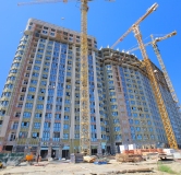 Ход строительства дома Литер 5 в ЖК Левобережье -