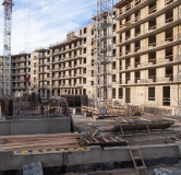 Ход строительства дома 18, строение 1 в ЖК Окла -