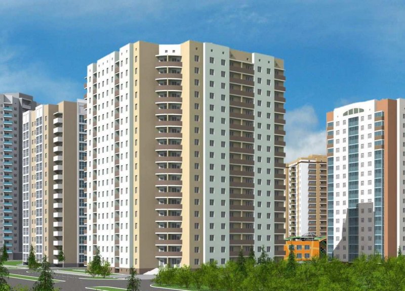 Дом 1, 15 квартал,  5А микрорайон в Жилой район Волгарь - фото 1