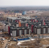 Ход строительства дома корпус 1, участок 92 в ЖК UP-квартал Пушкинский -
