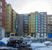 Ход строительства дома 4 в ЖК Камаполис -