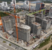 Ход строительства дома ГП-7 в ЖК Айвазовский City -