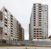 Ход строительства дома 1 в ЖК Малевич -