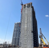 Ход строительства дома 309а, корпус 1 (секция 3, 3 этап) в ЖК Мир -