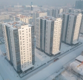 Ход строительства дома 3 в ЖК Белый квартал на Свободном -