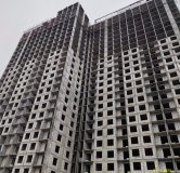 Ход строительства дома 1 в ЖК Семейный Бульвар -