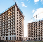 Ход строительства дома 4 в ЖК Старлайт -