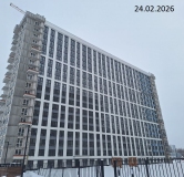 Ход строительства дома 5, 2 этап в ЖК Бульвар Оптимистов -