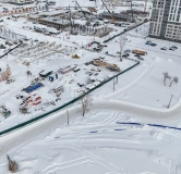 Ход строительства дома 12 (ГП-3) в ЖК Остров-сад -