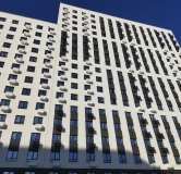 Ход строительства дома 6 в ЖК Лугометрия -