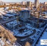 Ход строительства дома 1 в ЖК Citatum -