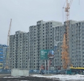 Ход строительства дома 75 в ЖК Радужные дворы -