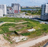 Ход строительства дома 10, корпус 1 в ЖК Остров-сад -