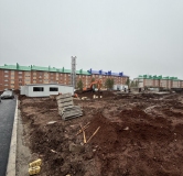 Ход строительства дома секция 4 в ЖК Дом по Революционеров -