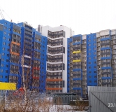Ход строительства дома 73 в ЖК Радужные дворы -
