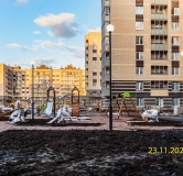 Ход строительства дома 585 в ЖК Живи! в Курортном -