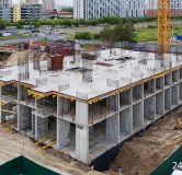 Ход строительства дома № 117, корпус 12 (4А) в ЖК Фатера -