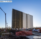 Ход строительства дома Корпус 1.2 в ЖК Морская Миля -