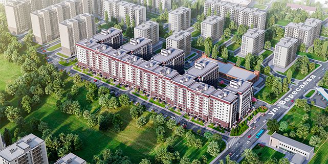 В трех секциях ЖК «Сиреневый квартал» в Ростове стартовали внутренние работы - фото 1