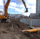 Ход строительства дома 150 в ЖК Антверпен -