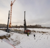 Ход строительства дома 30 в ЖК Околица -