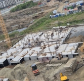 Ход строительства дома 4 в ЖК Речной квартал -