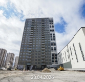 Ход строительства дома № 2, ГП-72.212 в ЖК Прео -