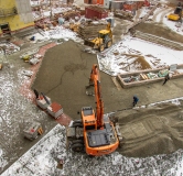 Ход строительства дома 1.1 в ЖК Философия Идеалистов на Черкасской -