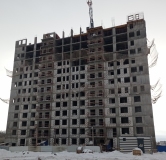 Ход строительства дома № 3 в ЖК Зенит -
