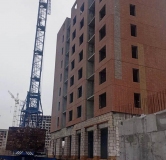 Ход строительства дома позиция 6 в ЖК Ленинградский квартал -