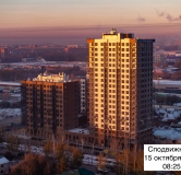 Ход строительства дома к 18 в ЖК Сподвижники -