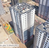 Ход строительства дома 9, корпус 18.1 в ЖК Цивилизация -