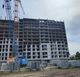 Ход строительства дома 47б, секция Б в ЖК Южный сити -