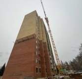 Ход строительства дома 13, литера В в ЖК Новая Высота -